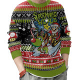 Hooktab Super Mario World Ugly Christmas Sweater