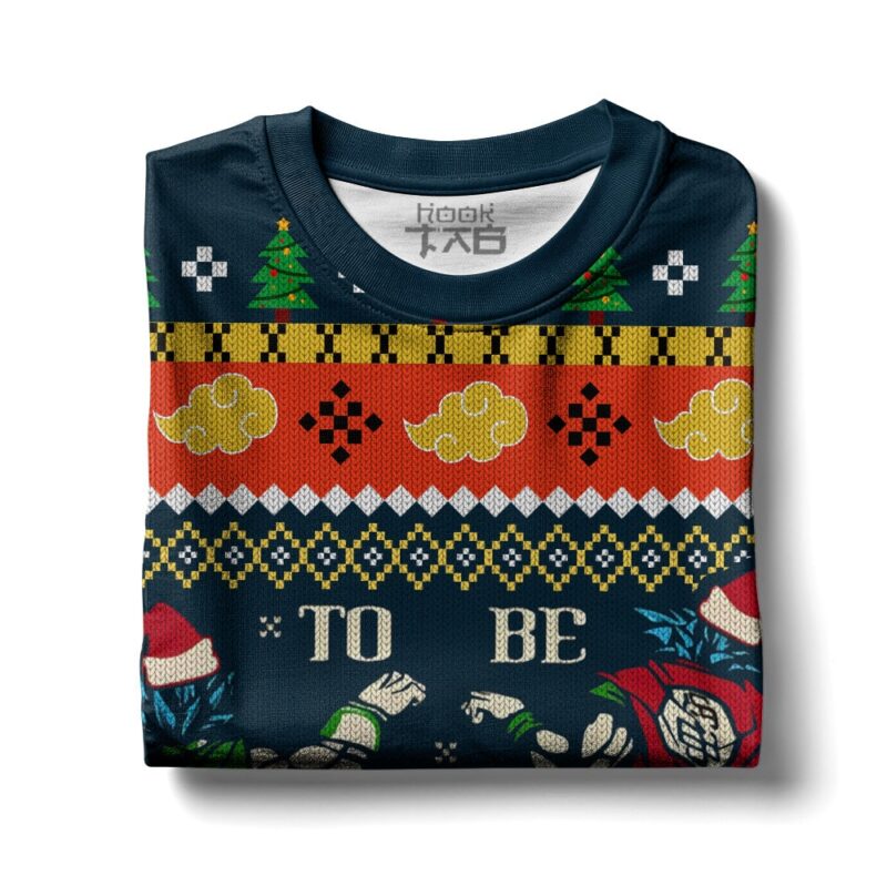 Hooktab Super Saiyan Dragon Ball Ugly Christmas Sweater Hooktab Super Saiyan Dragon Ball Ugly Christmas Sweater