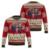 Hooktab Super Santa Ugly Christmas Sweater