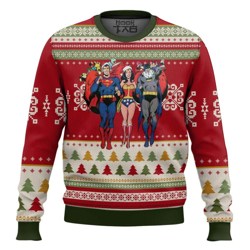 Hooktab Super Santa Ugly Christmas Sweater