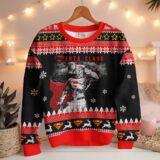 Hooktab Superman Santa Claus Ugly Christmas Sweater