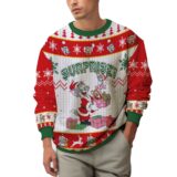Hooktab Surprise! Tom And Jerry Ugly Christmas Sweater