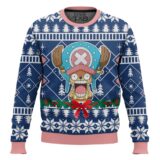Hooktab Surprised Tony Tony Chopper One Piece Ugly Christmas Sweater