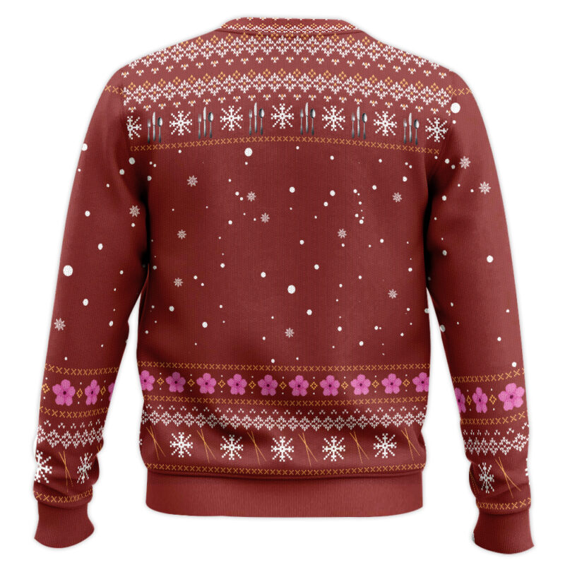 Hooktab Sushi Tree Ugly Christmas Sweater Hooktab Sushi Tree Ugly Christmas Sweater