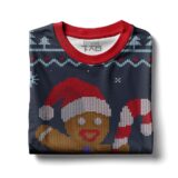 Hooktab Sweet Christmas Cookies Shrek Ugly Christmas Sweater