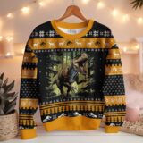 Hooktab T-rex Jurassic World Ugly Christmas Sweater
