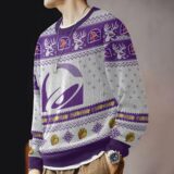 Hooktab Taco Bell Ugly Christmas Sweater