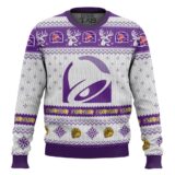 Hooktab Taco Bell Ugly Christmas Sweater