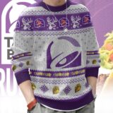 Hooktab Taco Bell Ugly Christmas Sweater