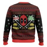 Hooktab Tacos! Chiki-changa! Deadpool Ugly Christmas Sweater