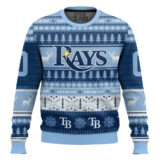 Hooktab Tampa Bay Rays - Custom Name And Number Ugly Sweater