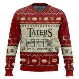 Hooktab Taters Potatoes The Lord Of The Rings Ugly Christmas Sweater