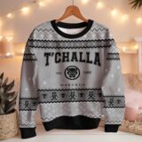 Hooktab T'challa Black Panther Ugly Christmas Sweater