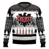 Hooktab Tecate Beer Ugly Christmas Sweater