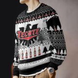Hooktab Tecate Beer Ugly Christmas Sweater