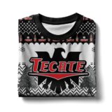 Hooktab Tecate Beer Ugly Christmas Sweater