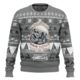 Hooktab Teenage Mountain Ninja Turtles Ugly Christmas Sweater