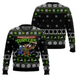 Hooktab Teenage Mutant Killer Ninja Turtles Ugly Christmas Sweater