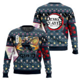 Hooktab Tengen Uzui Ugly Christmas Sweater