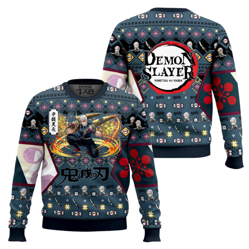 Hooktab Tengen Uzui Ugly Christmas Sweater Hooktab Tengen Uzui Ugly Christmas Sweater