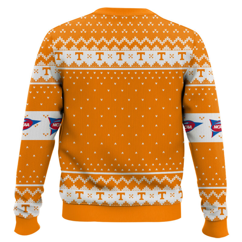 Hooktab Tennessee Volunteers - Custom Name And Number Ugly Christmas Sweater Hooktab Tennessee Volunteers - Custom Name And Number Ugly Christmas Sweater