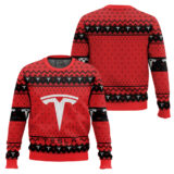Hooktab Tesla Ugly Christmas Sweater