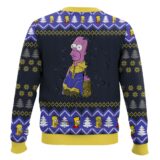 Hooktab Thannos Homer The Simpsons Ugly Christmas Sweater