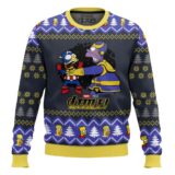 Hooktab Thannos Homer The Simpsons Ugly Christmas Sweater