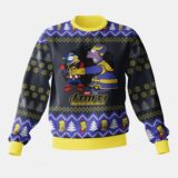 Hooktab Thannos Homer The Simpsons Ugly Christmas Sweater