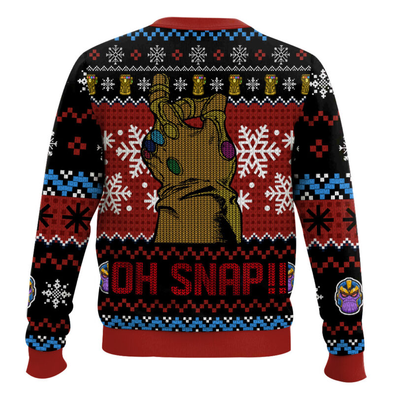 Hooktab Thanos Half Of You Are On My Naughty List Ugly Christmas Sweater Hooktab Thanos Half Of You Are On My Naughty List Ugly Christmas Sweater