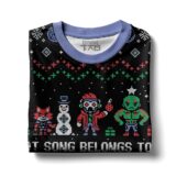 Hooktab That Song Belongs To Me Guardians Of The Galaxy Ugly Christmas Sweater