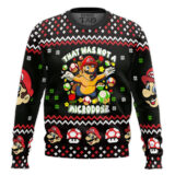 Hooktab That Was Not A Microdose Super Mario Ugly Christmas Sweater