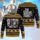 Hooktab The Addams Family Ugly Christmas Sweater