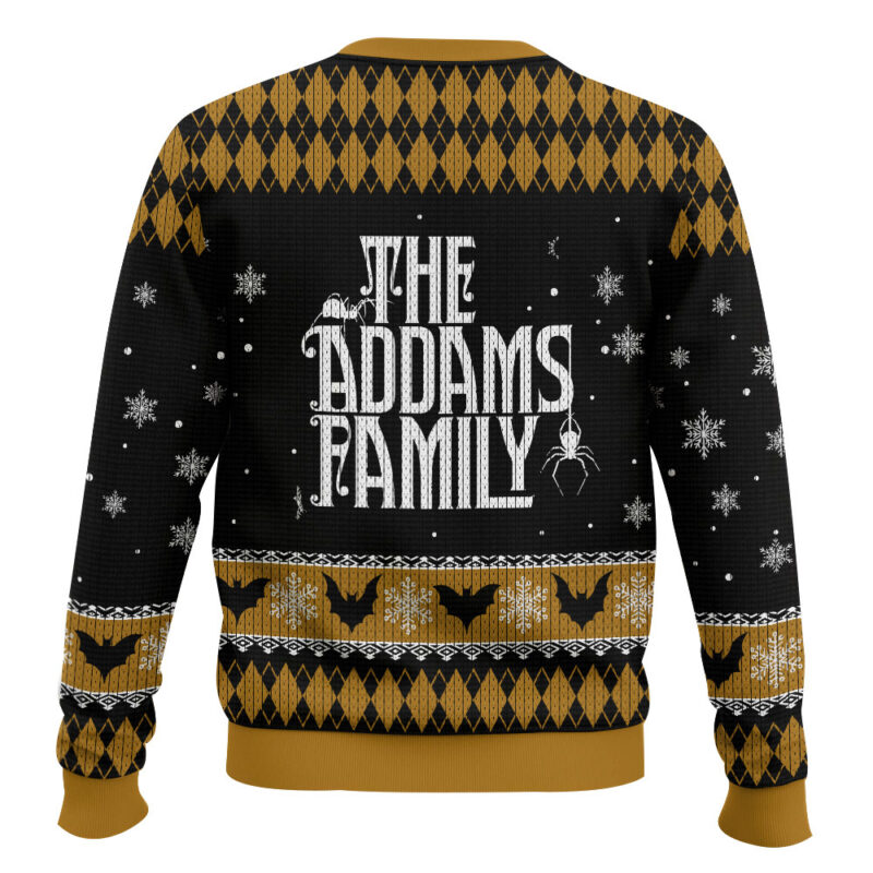 Hooktab The Addams Family Ugly Christmas Sweater Hooktab The Addams Family Ugly Christmas Sweater