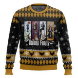 Hooktab The Addams Family Ugly Christmas Sweater