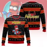 Hooktab The Amazing Spider-bart The Simpsons Ugly Christmas Sweater
