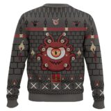 Hooktab The Beholder Dungeons & Dragons Ugly Christmas Sweater