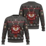 Hooktab The Beholder Dungeons & Dragons Ugly Christmas Sweater