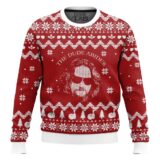 Hooktab The Big Lebowski The Dude Abides Ugly Christmas Sweater