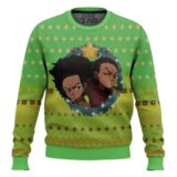Hooktab The Boondocks Ugly Christmas Sweater