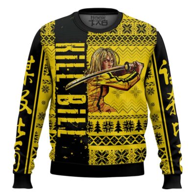Hooktab The Bride Kill Bill Ugly Christmas Sweater