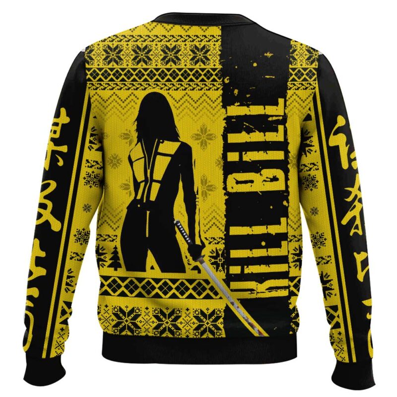 Hooktab The Bride Kill Bill Ugly Christmas Sweater Hooktab The Bride Kill Bill Ugly Christmas Sweater