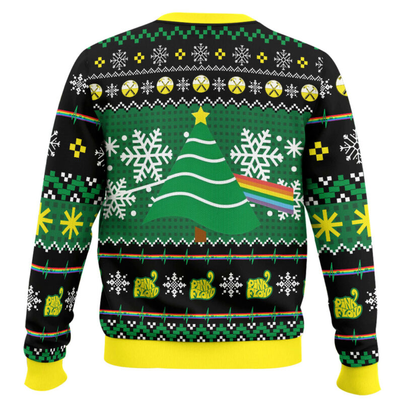 Hooktab The Bright Side Of The Christmas Pink Floyd Ugly Christmas Sweater Hooktab The Bright Side Of The Christmas Pink Floyd Ugly Christmas Sweater