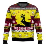 Hooktab The Choke King The Simpsons Ugly Christmas Sweater