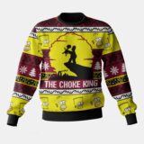 Hooktab The Choke King The Simpsons Ugly Christmas Sweater