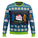 Hooktab The Christmas Cake Is A Lie Portal 2 Ugly Christmas Sweater