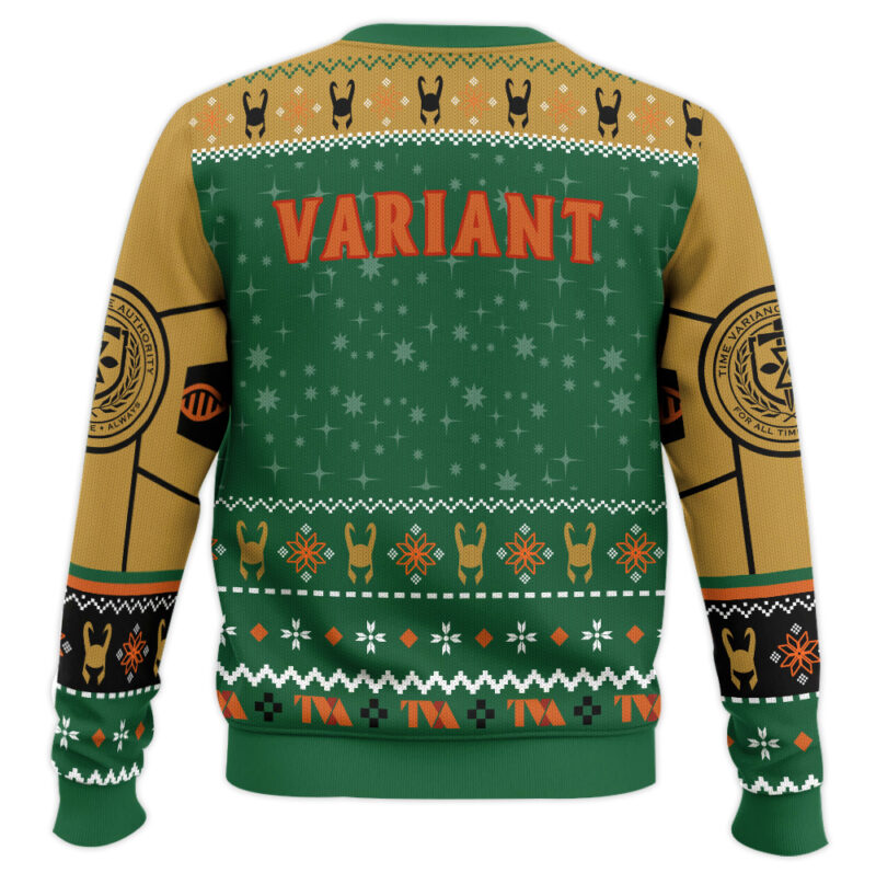 Hooktab The Christmas Variant Loki Ugly Christmas Sweater Hooktab The Christmas Variant Loki Ugly Christmas Sweater