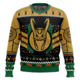 Hooktab The Christmas Variant Loki Ugly Christmas Sweater