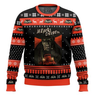 Hooktab The Creeper Jeepers Creepers Ugly Christmas Sweater