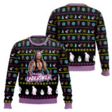 Hooktab The Deadman Undertaker WWE Ugly Christmas Sweater